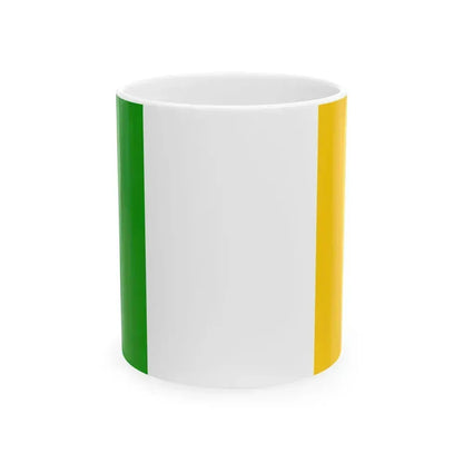Flag of county Offaly (Ireland) White Coffee Mug 11oz - Go Mug Yourself