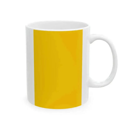 Flag of county Offaly (Ireland) White Coffee Mug - Go Mug Yourself