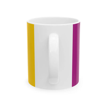 Flag of county Wexford (Ireland) White Coffee Mug - Go Mug Yourself