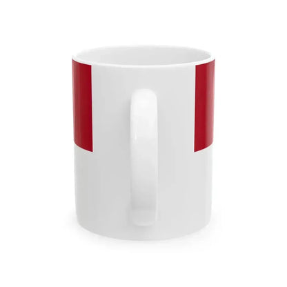 Flag of Courland state (Latvia) White Coffee Mug - Go Mug Yourself