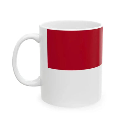 Flag of Courland state (Latvia) White Coffee Mug - Go Mug Yourself