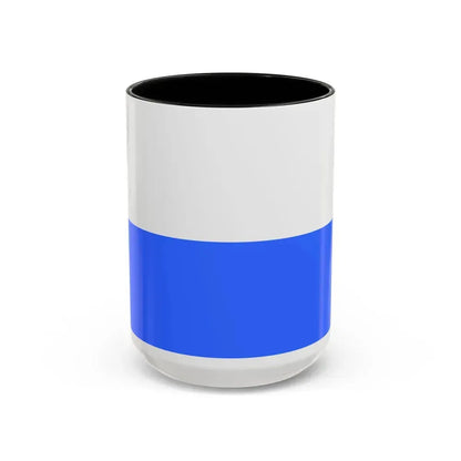 Flag of Cracow Poland - Accent Coffee Mug 15oz Black - Go Mug Yourself