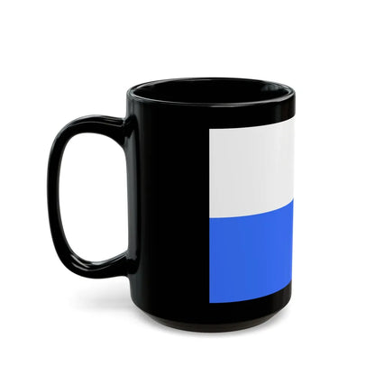 Flag of Cracow Poland - Black Coffee Mug-Go Mug Yourself