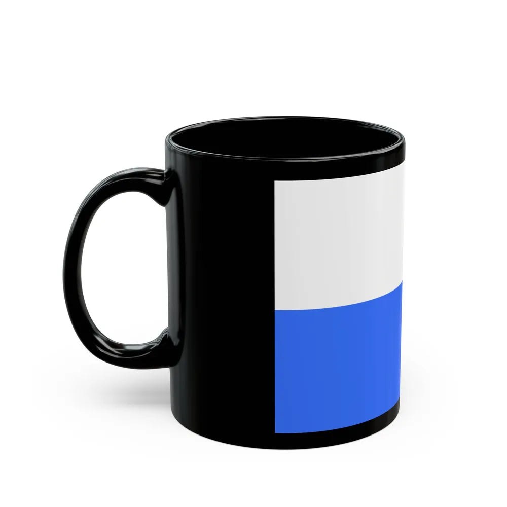 Flag of Cracow Poland - Black Coffee Mug-Go Mug Yourself