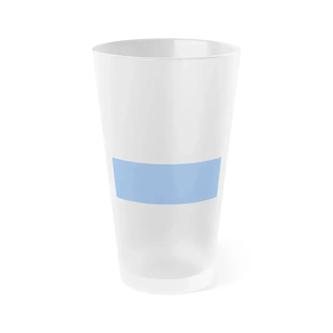 Flag of Cracow Poland - Frosted Pint Glass 16oz 16oz Frosted - Go Mug Yourself