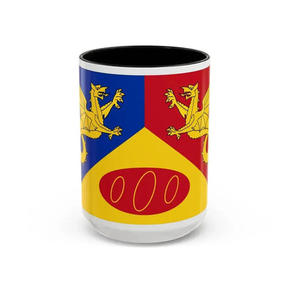 Flag of Craig y Dorth UK - Accent Coffee Mug 15oz Black - Go Mug Yourself