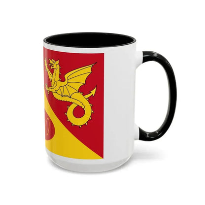 Flag of Craig y Dorth UK - Accent Coffee Mug - Go Mug Yourself