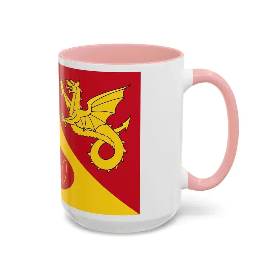 Flag of Craig y Dorth UK - Accent Coffee Mug - Go Mug Yourself