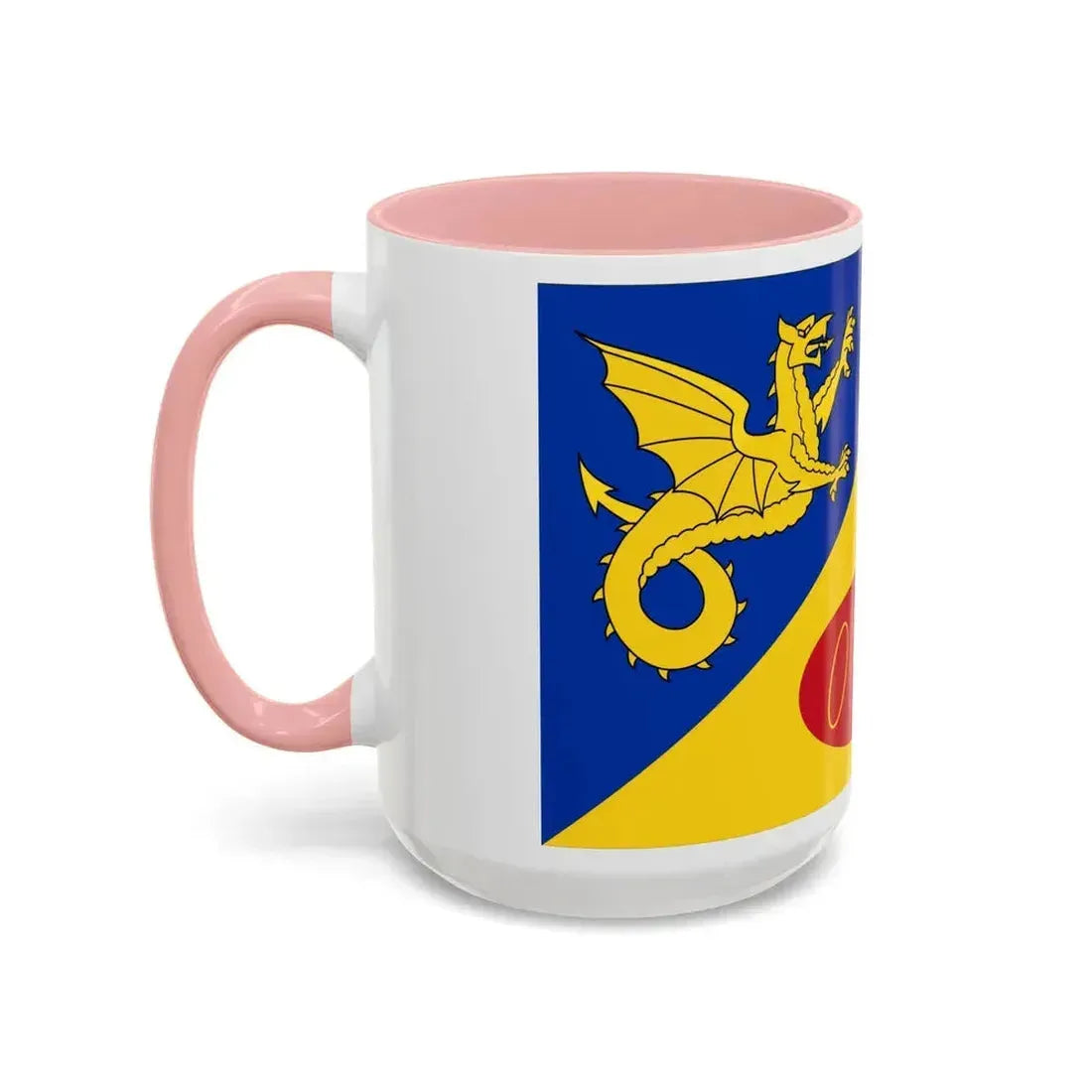 Flag of Craig y Dorth UK - Accent Coffee Mug - Go Mug Yourself