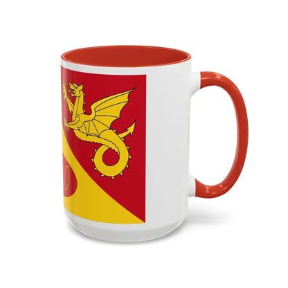 Flag of Craig y Dorth UK - Accent Coffee Mug - Go Mug Yourself