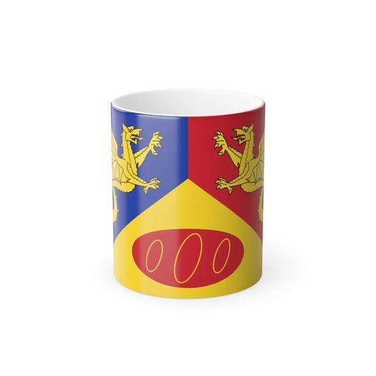 Flag of Craig y Dorth UK - Color Changing Coffee Mug-11oz-Go Mug Yourself