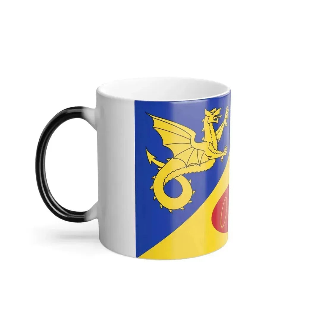 Flag of Craig y Dorth UK - Color Changing Coffee Mug - Go Mug Yourself