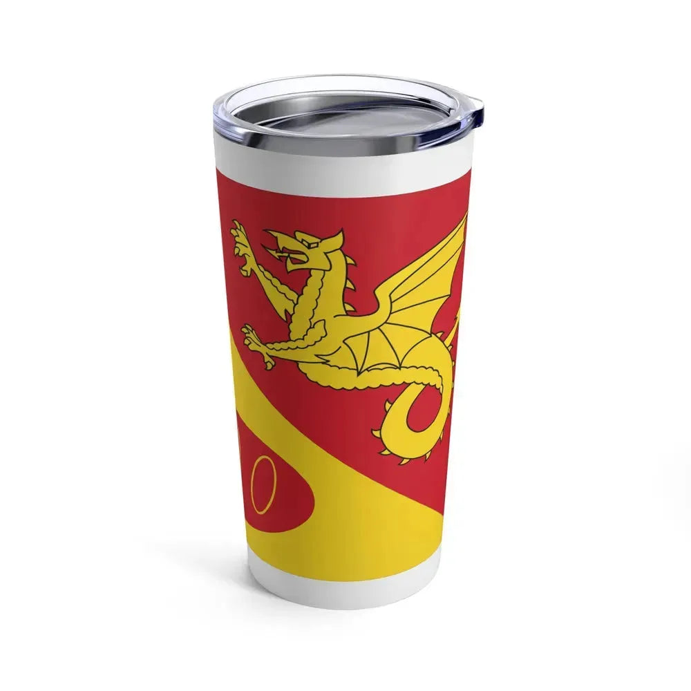 Flag of Craig y Dorth UK - Tumbler 20oz - Go Mug Yourself