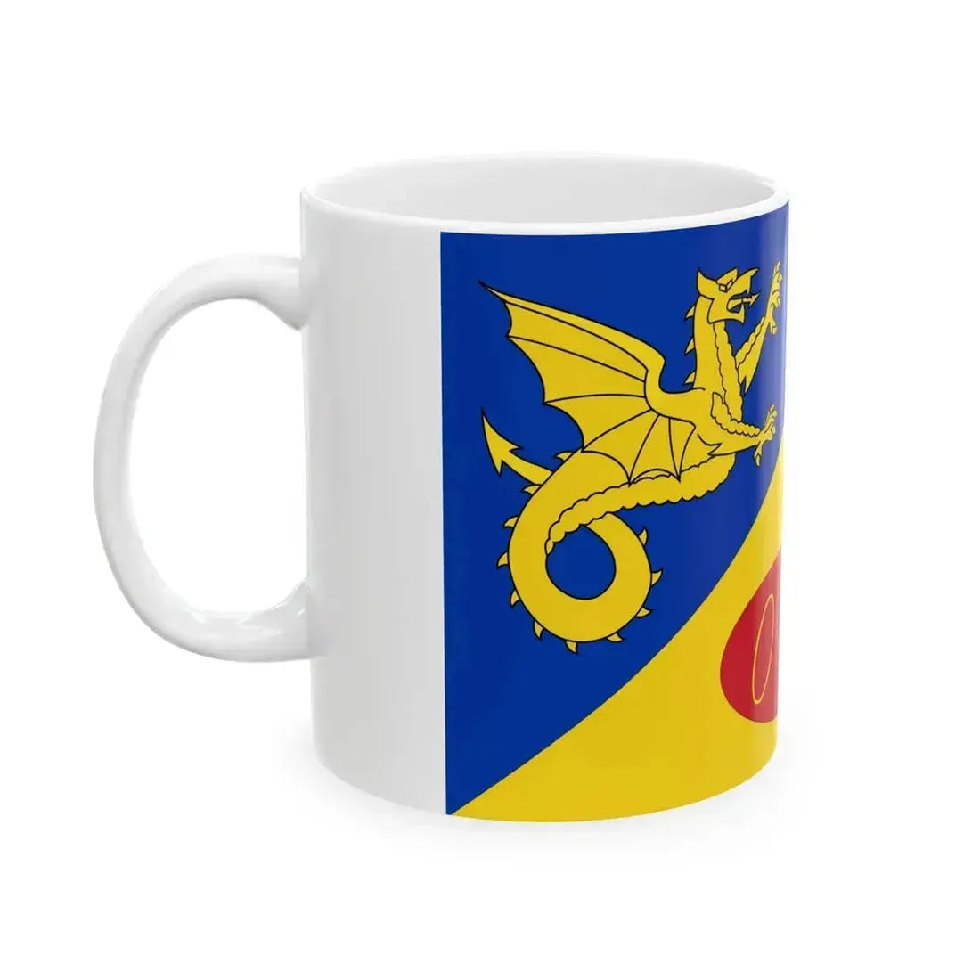Flag of Craig y Dorth UK - White Coffee Mug - Go Mug Yourself