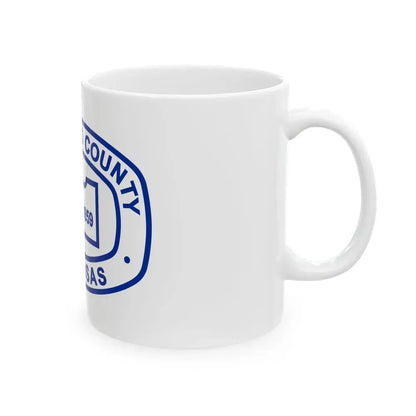 Flag of Craighead County Arkansas (United States) White Coffee Mug - Go Mug Yourself