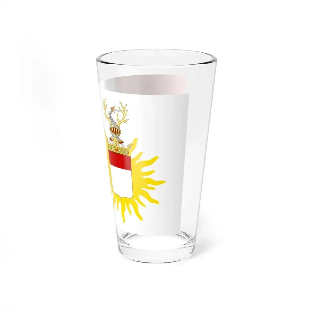 Flag of Crema (Italy) Pint Glass 16oz - Go Mug Yourself