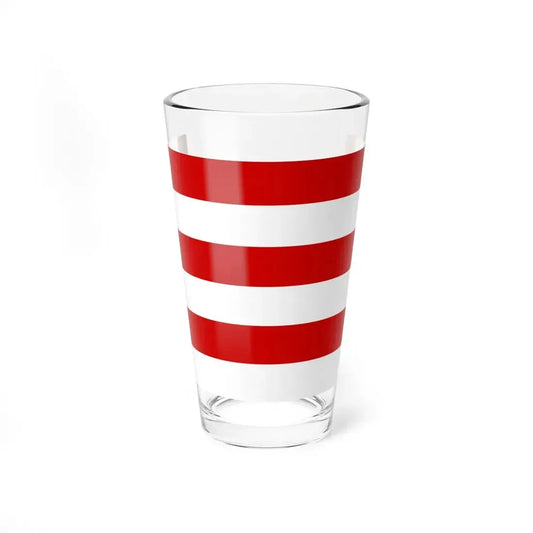 Flag of Cremona (Italy) Pint Glass 16oz 16oz - Go Mug Yourself