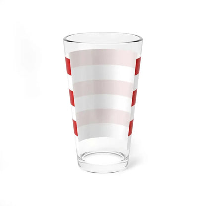 Flag of Cremona (Italy) Pint Glass 16oz - Go Mug Yourself