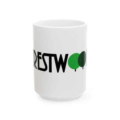 Flag of Crestwood Missouri (United States) White Coffee Mug 15oz - Go Mug Yourself