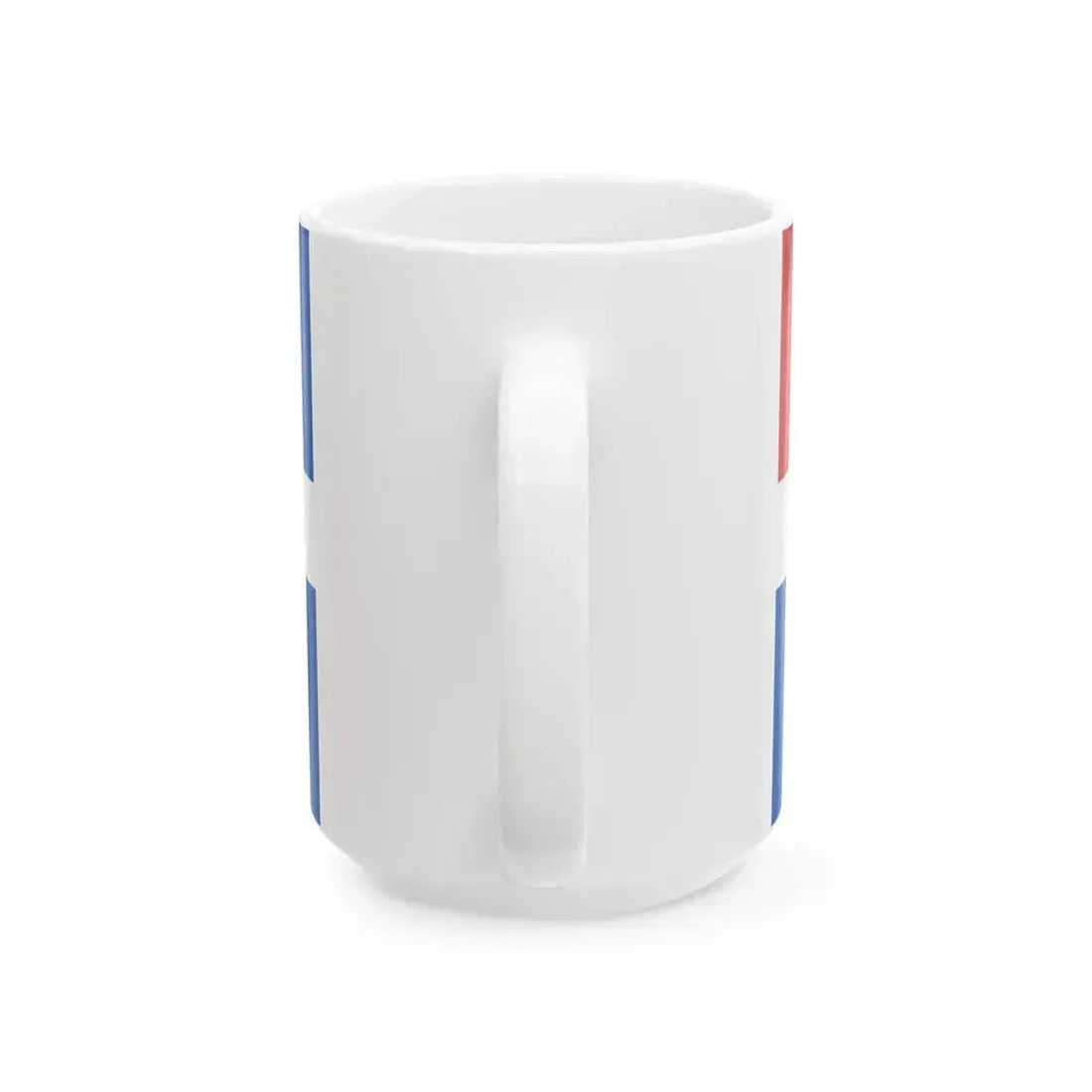 Flag of Cretan State (Greece) White Coffee Mug - Go Mug Yourself