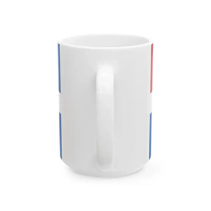 Flag of Cretan State (Greece) White Coffee Mug - Go Mug Yourself