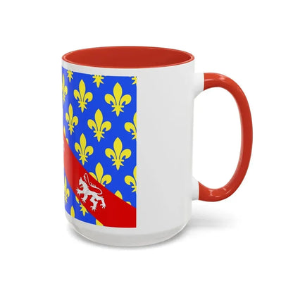 Flag of Creuse France - Accent Coffee Mug - Go Mug Yourself