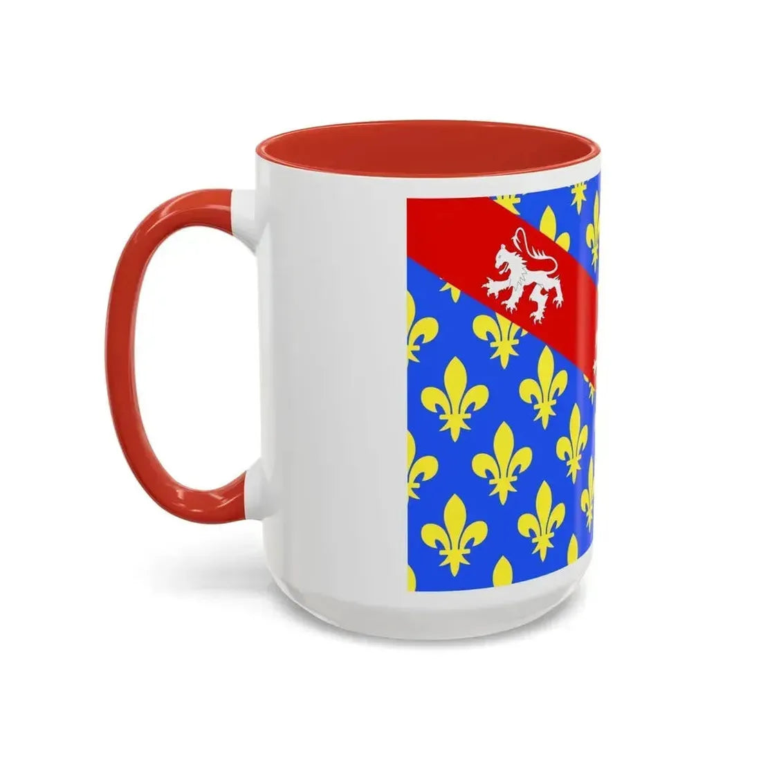 Flag of Creuse France - Accent Coffee Mug - Go Mug Yourself