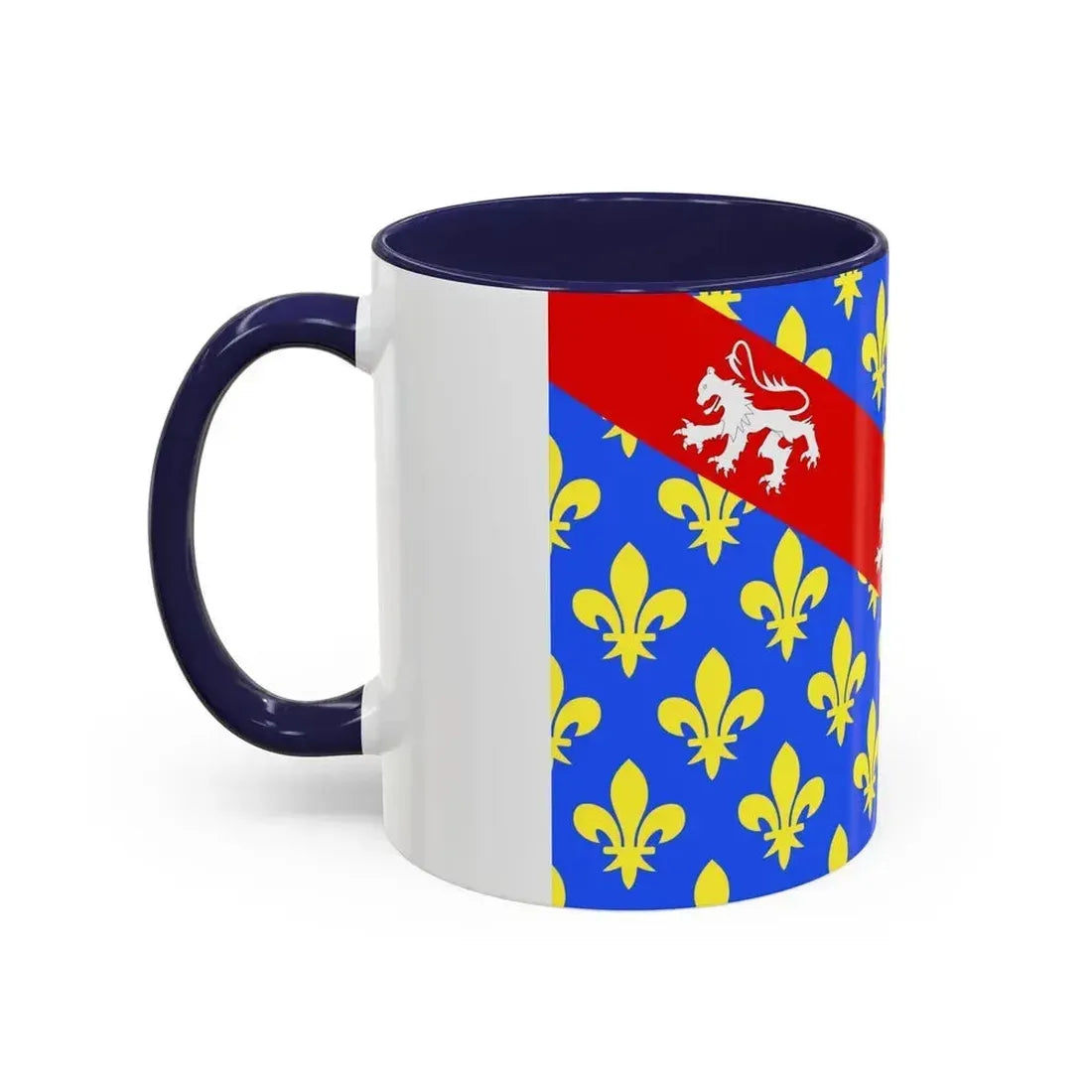 Flag of Creuse France - Accent Coffee Mug - Go Mug Yourself