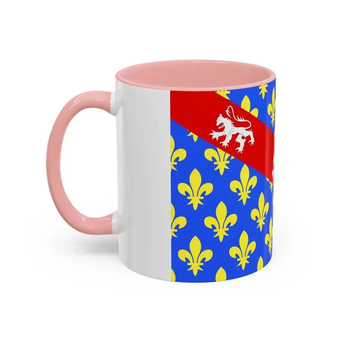 Flag of Creuse France - Accent Coffee Mug - Go Mug Yourself