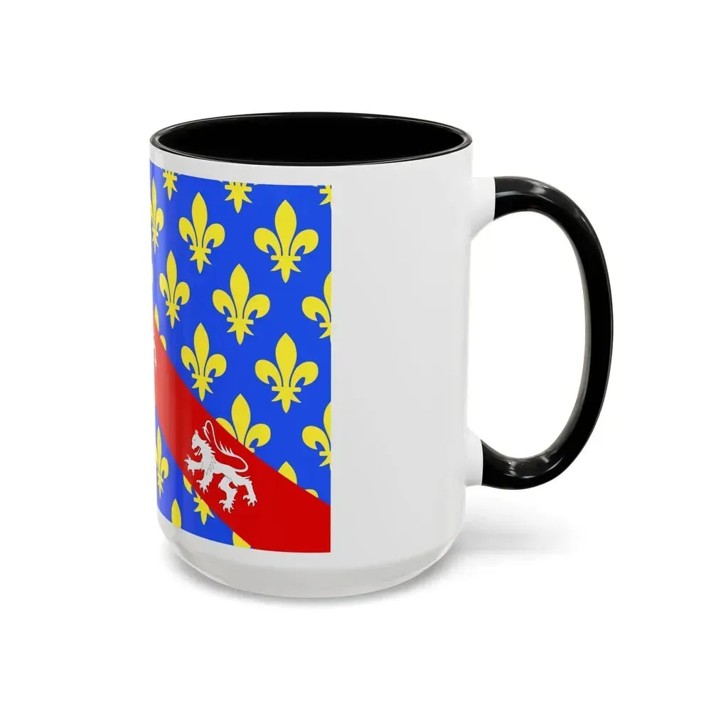 Flag of Creuse France - Accent Coffee Mug - Go Mug Yourself