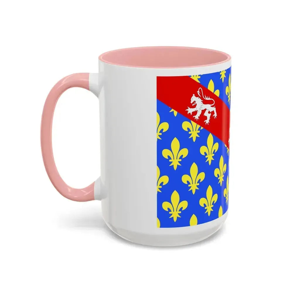 Flag of Creuse France - Accent Coffee Mug - Go Mug Yourself