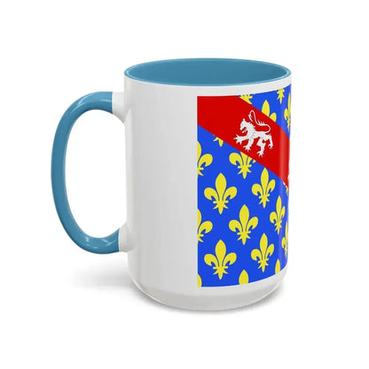 Flag of Creuse France - Accent Coffee Mug - Go Mug Yourself