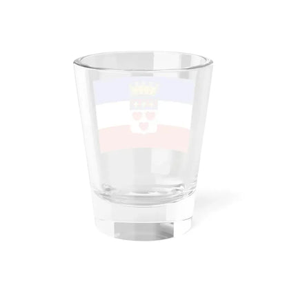 Flag of Crevalcore (Italy) Shot Glass 1.5oz - Go Mug Yourself