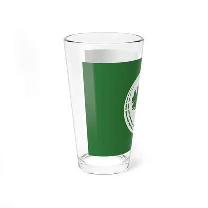 Flag of Cricket Ireland (Ireland) Pint Glass 16oz - Go Mug Yourself