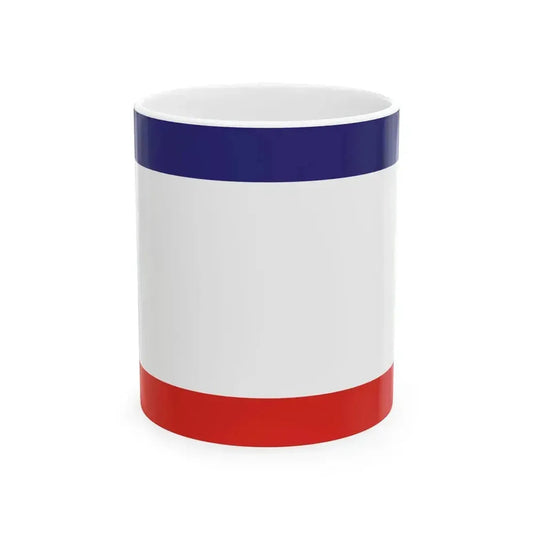 Flag of Crimea Latest version (Russia) White Coffee Mug 11oz - Go Mug Yourself