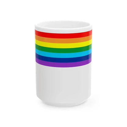 Flag of Crimea proposal 2 (Russia) White Coffee Mug 15oz - Go Mug Yourself