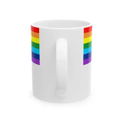 Flag of Crimea proposal 2 (Russia) White Coffee Mug - Go Mug Yourself