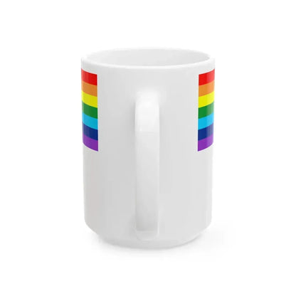 Flag of Crimea proposal 2 (Russia) White Coffee Mug - Go Mug Yourself