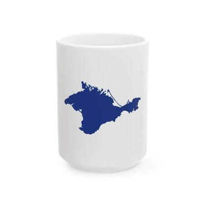 Flag of Crimea rejected proposal (Russia) White Coffee Mug 15oz - Go Mug Yourself