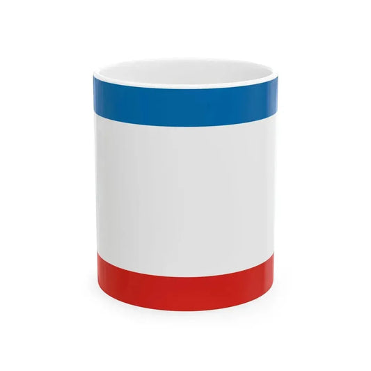 Flag of Crimea (Russia) White Coffee Mug 11oz - Go Mug Yourself