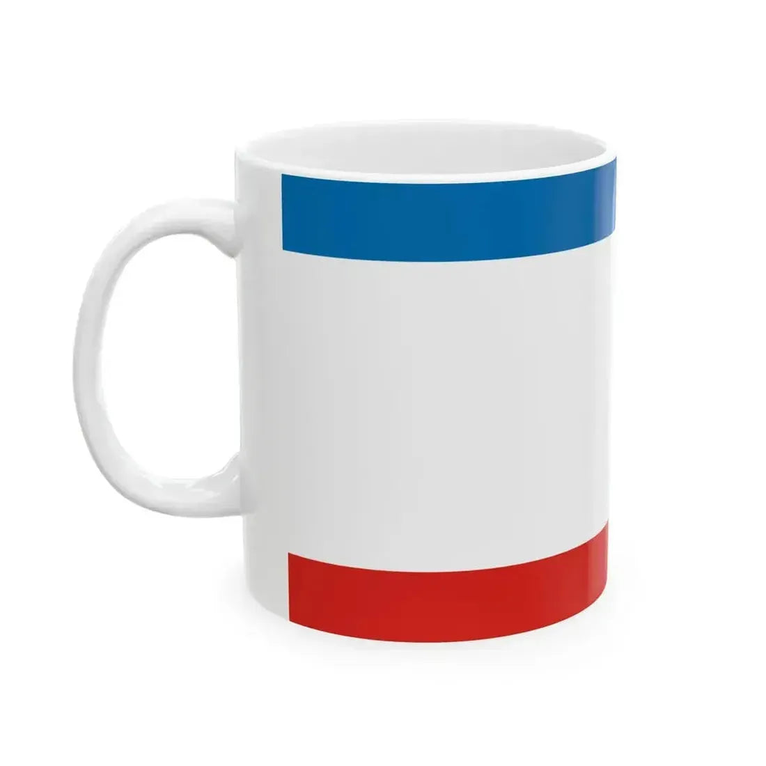 Flag of Crimea (Russia) White Coffee Mug - Go Mug Yourself
