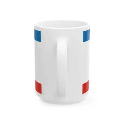 Flag of Crimea with Crimean Tatar tamga (Russia) White Coffee Mug - Go Mug Yourself