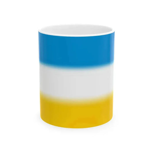 Flag of Crimean Karaites (Russia) White Coffee Mug 11oz - Go Mug Yourself