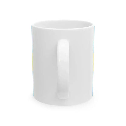 Flag of Crimean Peoples Republic variant (Russia) White Coffee Mug - Go Mug Yourself