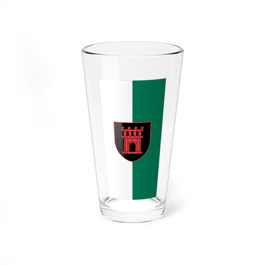 Flag of Crnomelj vertical (Slovenia) Pint Glass 16oz 16oz - Go Mug Yourself