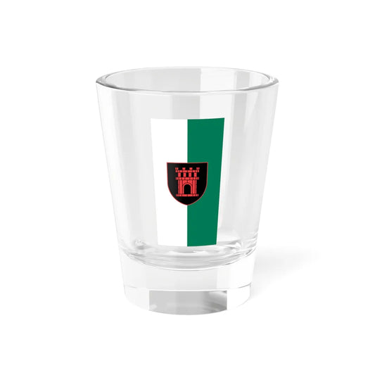 Flag of Crnomelj vertical (Slovenia) Shot Glass 1.5oz 1.5oz - Go Mug Yourself