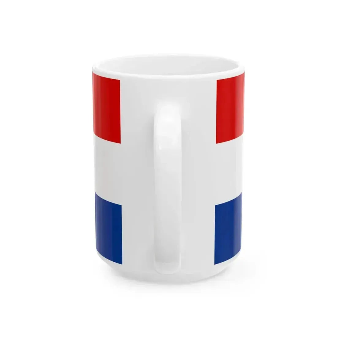 Flag of Croatia 1945-1947 (Croatia) White Coffee Mug - Go Mug Yourself