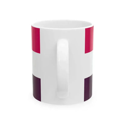 Flag of Croatia 1993 (Croatia) White Coffee Mug - Go Mug Yourself