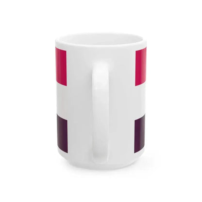 Flag of Croatia 1993 (Croatia) White Coffee Mug - Go Mug Yourself
