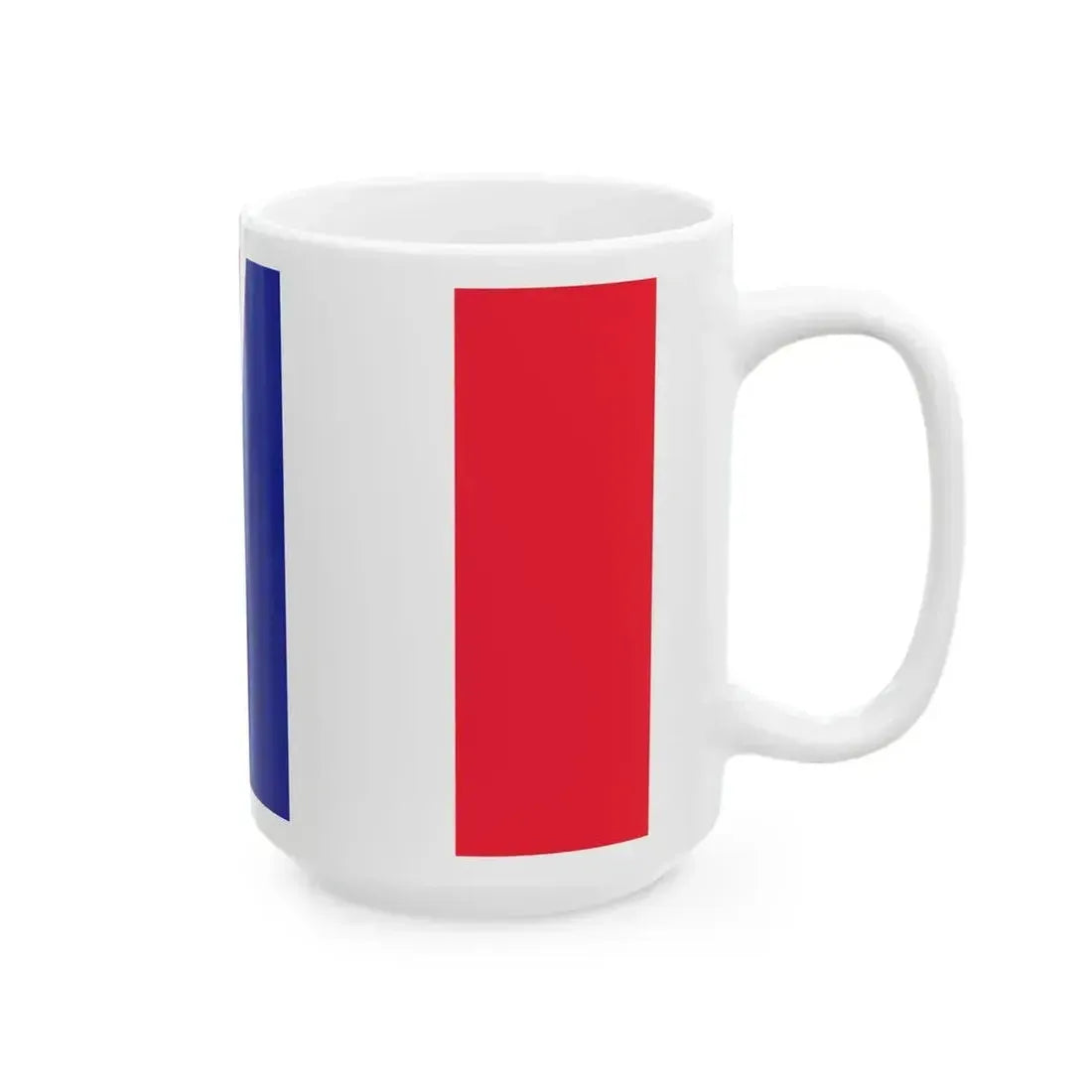Flag of Croatia and France (Croatia) White Coffee Mug - Go Mug Yourself
